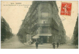 75010 . N° 41056 . Paris. La Rue Caulincourt Et La Rue Francoeur - Arrondissement: 10