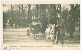 75.PARIS.n°21895.PARIS VECU.AUX CHAMPS ELYSEES.LA VOITURE DES TOUTS PETITS - Artisanry In Paris