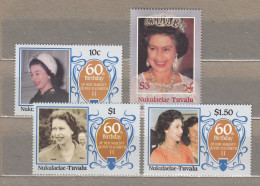 Nukulaelae Tuvalu 1986 Queen Elizabeth II Mi 75-78 MNH(**) #34096 - Tuvalu (fr. Elliceinseln)