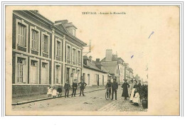 76.YERVILLE.AVENUE DE MOTTEVILLE.CRAYON - Yerville