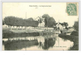 77.CLAYE SOUILLY.LE CANAL ET LE PONT - Claye Souilly