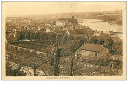 77.CHAMPAGNE SUR SEINE.n°3937.VUE GENERALE - Champagne Sur Seine