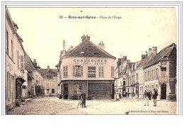 77.BRAY-SUR-SEINE.PLACE DE L'ETAPE. - Bray Sur Seine