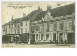 77.LA FERTE GAUCHER.L'HOTEL DE VILLE (ANCIENNE PROPRIETE DE M LOUIS JACQUES BAILLON ET DE M PIERRE GARNOT).PLACE DU MARC - La Ferte Gaucher