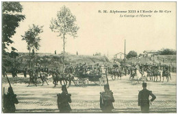 78.ST CYR.n°19122.S M ALPHONSE XIII A L'ECOLE DE ST CYR.LE CORTEGE ET L'ESCORTE - St. Cyr L'Ecole