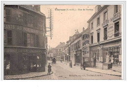 77.TOURNAN.RUE DE PROVINS.IMPRIMERIE.LIBRAI RIE. - Tournan En Brie