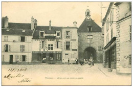 77.TOURNAN.n°76.HOTEL DE LA CROIX BLANCHE.PLIE - Tournan En Brie