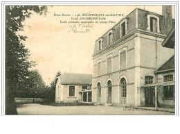 79.SECONDIGNY EN GATINE.ECOLE CHERBONNEAU.ECOLE PRIMAIRE SUPERIEURE DE JEUNES FILLES.TACHES - Secondigny