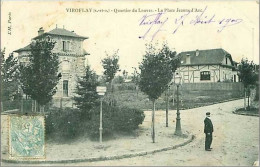 78.VIROFLAY.QUARTIER DU LOUVRE.LA PLACE JEANNE D'ARC - Viroflay