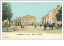 82.CASTELSARRAZIN.AVENUE DE TOULOUSE - Castelsarrasin