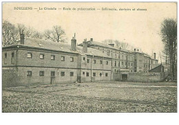 80.DOULLENS.n°1514.LA CITADELLE.ECOLE DE PRESERVATION.INFIRMERIE DORTOIRS ET CLASSES - Doullens