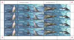 SULTANATE OF OMAN-2020 DOLPHIN Sheet - Omán