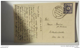 OPD: Fern-Karte Mit 6 Pf Ziffern Blauviolett OSt.Radebeul 21.2.46 Nach Kötzschenbroda, Bs: Hellenium-Sonnebraut Knr:58 B - Lettres & Documents