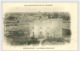 85.MAILLEZAIS.LE CHATEAU BOURLOTON.LES CHATEAUX DE LA VENDEE - Maillezais