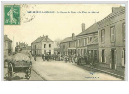 89.EGRISELLES LE BOCAGE.LE BUREU DE POSTE ET LA PLACE DU MARCHE.MANQUES EN HAUT - Egriselles Le Bocage