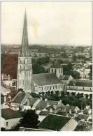 86.ST SAVIN SUR GARTEMPE.L'EGLISE.CPSM. - Saint Savin