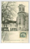 86.SAINT GERVAIS LES TROIS CLOCHERS.L'EGLISE - Saint Gervais Les Trois Clochers