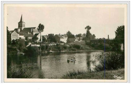 86.INGRANDES S VIENNE.LES RIVES DE LA VIENNE ET SON EGLISE DU IXe ET XIe Siecles.CPSM - Ingrandes