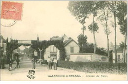 89.VILLENEUVE LA GUYARD.AVENUE DE LA GARE - Villeneuve-la-Guyard