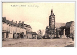 89.QUARRE-LES-TOMBES.UN COIN DE LA PLACE. - Quarre Les Tombes