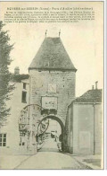 89.NOYERS SUR SEREIN.PORTE D&acute AVALLON (COTE EXTERIEUR) - Noyers Sur Serein