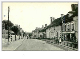 89.HERY.RUE CHARLES ROLAND.CAFE TABAC DU CENTRE.CPSM - Hery