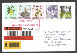AUSTRIA. 2012. REGISTERED COVER. - Covers & Documents