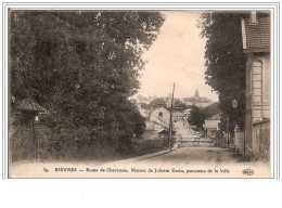 91.BIEVRES.ROUTE DE CHEVREUSE,MAISON DE JULIETTE DODU,PANORAMA DE LA VILLE. - Bievres