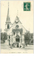 92 . N°37044 .sceaux.l Eglise - Sceaux