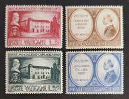Città Del Vaticano: Pope Pius XII, 1957 - Unused Stamps