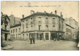 92.FONTENAY AUX ROSES.n°70.PLACE CARNOT ET LA POSTE.CORNE - Fontenay Aux Roses