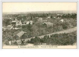 92.FONTENAY AUX ROSES.PANORAMA EN HAUT DE LA COTE - Fontenay Aux Roses