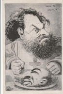 CPA Caricature Satirique Edouard DRUMONT Journaliste Polémiste Antisémite Anti-Juif Jewish Judaica Illustrateur G. LION - Lion