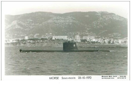 Bateau. N°36041 . Morse. Sous-marin . 1970. Guerre - Sottomarini