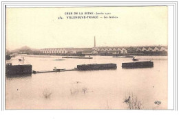 94.VILLENEUVE-TRIAGE..CRU E  DE LA SEINE .JANVIER 1910. LES ATELIERS. - Villeneuve Saint Georges