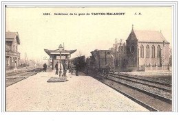 92.VANVES-MALAKOFF.INTERI EUR  DE LA GARE DE VANVES-MALAKOFF. - Vanves