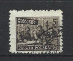 Poland 1950 Warsaw Reconstruction Y.T. 568 (0) - Used Stamps