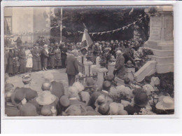 NEUVY-le-ROI: Inauguration Du Monument Aux Morts En 1928, 4CPA - Très Bon état - Neuvy-le-Roi