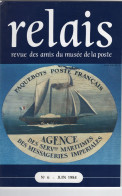 Relais N° 6 Juin 1984  Revue Des Amis Du Musée De  La Poste - Avec Sommaire - Mme De Sévigné - Almanachs.............. - Filatelia E Storia Postale