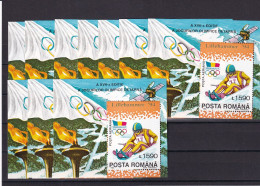 Rumania Hb 234 - 10 Hojas - Hiver 1994: Lillehammer