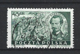 Poland 1951 Gen. J. Dabrowski Y.T. 599 (0) - Used Stamps