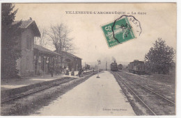 Yonne - Villeneuve-l'Archevêque - La Gare - Villeneuve-l'Archevêque