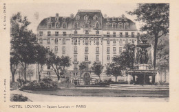 PARIS - Hôtel Louvois - Square Louvois - Cafés, Hotels, Restaurants