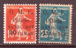 Cilicia 1920 Y.T.100/101 */MH VF/F - Unused Stamps