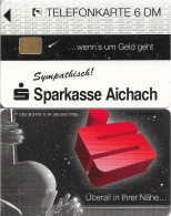 Germany - Sparkasse Astronaut (Overpint 'Sparkasse Aichach') - O 2476 - 11.1994, 6DM, Used - O-Series : Customers Sets