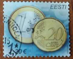 Estonia, Estland 2014 Euro Coins  Michel 807 Used ( 0 ) 1,20 EURO - Estonie