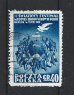 Poland 1951 Youth Festival Berlin Y.T. 615 (0) - Used Stamps