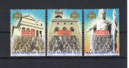 2006 SAN MARINO SET MNH ** 2089/2091 100° Ann. Arengo Dei Capi Famiglia - Nuevos