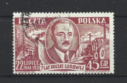 Poland 1951 Pres. Bierut Y.T. 616 (0) - Usados