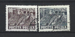 Poland 1951 Mining Y.T. 625/626 (0) - Used Stamps